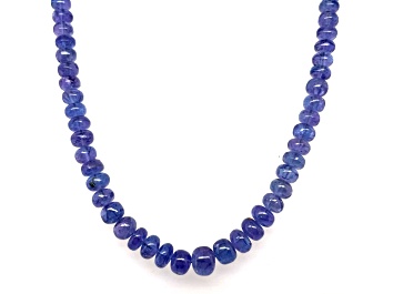Picture of Tanzanite Rondelle Beads 4x5-5x6mm Bead Long Strand