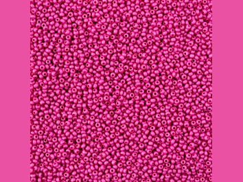 Picture of John Bead Czech Glass 11/0 Seed Beads Terra Intensive Matte Pink 23 Gram Vial