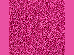 John Bead Czech Glass 11/0 Seed Beads Terra Intensive Matte Pink 23 Gram Vial
