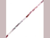 Multi Spinel 2.5mm Faceted Rondelles Bead Strand, 13" strand length