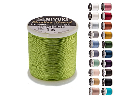 Miyuki Size B Peridot Nylon Beading Thread 50m