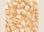 John Bead 7.5mm White Champagne Luster Color Czech Glass Ginkgo Leaf Beads 50 Grams