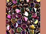 John Bead 7.5mm Crystal Vitex Color Czech Glass Ginkgo Leaf Beads 50 Grams