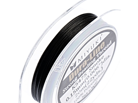 Miyuki Dura-Line 0.15mm Black Beading Thread 20m