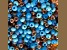 Czech Glass 6/0 Seed Beads Turquoise Color Mix 23 Gram Vial