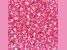 Czech Glass 6/0 Seed Beads Silver Lined Hot Pink 23 Gram Vial