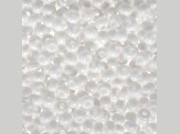 Czech Glass 6/0 Seed Beads White 23 Gram Vial