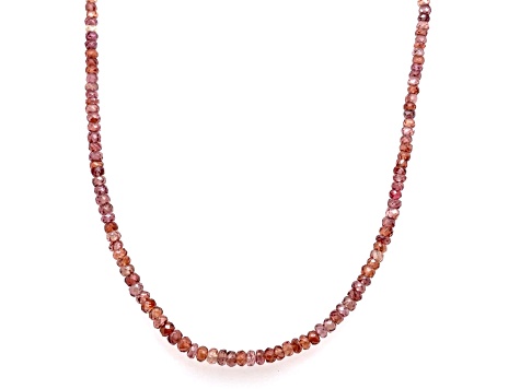 TANZANIAN ZIRCON FACETED BEADS SHORT STRAND