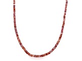 TANZANIAN ZIRCON FACETED BEADS SHORT STRAND