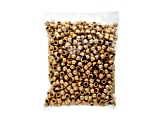9mm Metalized Opaque Gold Color Plastic Pony Beads, 1000pcs