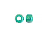9mm Opaque Light Turquoise Color AB Plastic Pony Beads, 1000pcs