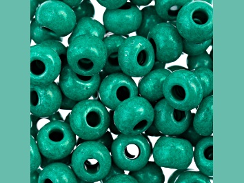 Picture of John Bead Czech Glass 2/0 Seed Beads Terra Intensive Dark Green 22 Grams