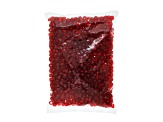 9mm Transparent Ruby Color Plastic Pony Beads, 1000pcs
