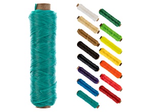 Gudebrod Bobbin Turquoise Artificial Sinew Thread 20 Yards