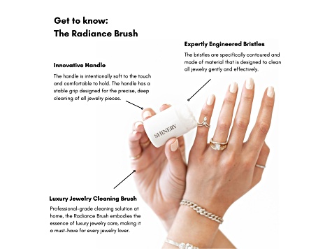 Shinery Radiance Brush - Luxury Jewelry Cleaning Brush