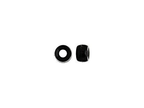 6mm Mini Plastic Opaque Black Pony Beads Bulk, 1000pcs