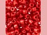 6mm Mini Plastic Opaque Red Pony Beads Bulk, 1000pcs