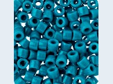 6mm Mini Plastic Opaque Aqua Blue Pony Beads Bulk, 1000pcs