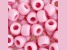 9mm Opaque Pink Plastic Pony Beads, 1000pcs