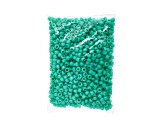 9mm Opaque Light Turquoise Color Plastic Pony Beads, 1000pcs