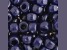 9mm Opaque Navy Blue Plastic Pony Beads, 1000pcs