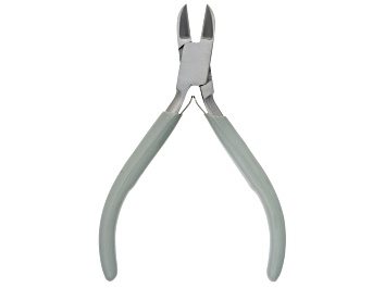 Picture of 4.75" Stainless Steel Jewelry Making Pliers Classic Slim Side Cutter