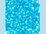 6mm Mini Plastic Transparent Turquoise Color Pony Beads Bulk, 1000pcs