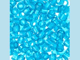 6mm Mini Plastic Transparent Turquoise Color Pony Beads Bulk, 1000pcs