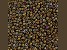 Czech Glass 6/0 Seed Beads Opaque Brown AB 500 Grams