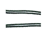 Chrome Tourmaline Rondelle Beads 3x4-4x5mm Bead Double Strand
