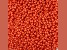 John Bead Czech Glass 10/0 Seed Beads Terra Intensive Orange 22 Grams