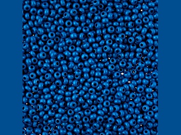 Picture of John Bead Czech Glass 10/0 Seed Beads Terra Intensive Blue 22 Grams