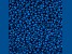 John Bead Czech Glass 10/0 Seed Beads Terra Intensive Blue 22 Grams