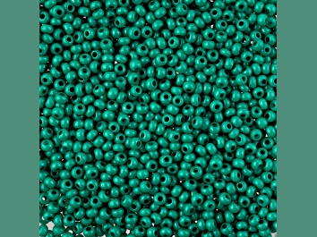 Picture of John Bead Czech Glass 10/0 Seed Beads Terra Intensive Dark Green 22 Grams