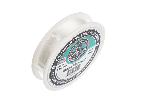 Gudebrod Champion Invisible 0.25mm Clear Monofilament DIY Beading Cord 100m