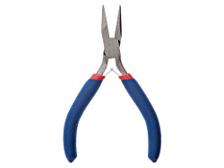 SE Stainless Steel 4.5" Long Nose Mini Box Joint Pliers - Jewelry Making Tool