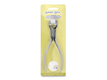 Picture of Artistic Wire, Nylon Jaw Bending Pliers, Box Joint, Polished Stainless Steel Handles