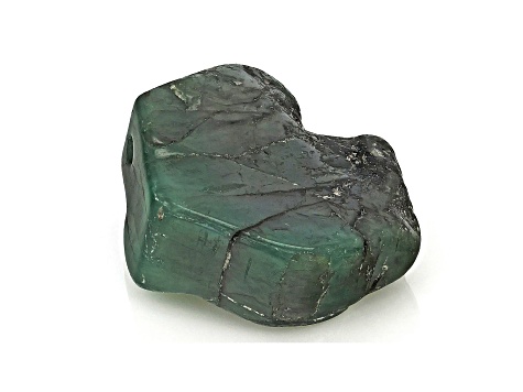 Bahia Brazilian Emerald in Matrix Focal Bead Free-Form Nugget