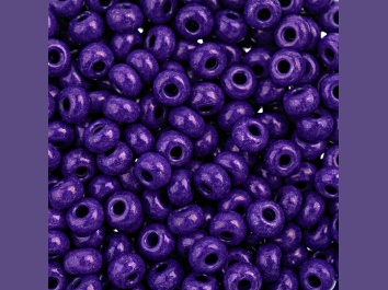 Picture of John Bead Czech Glass 6/0 Seed Beads Terra Intensive Purple 22 Grams