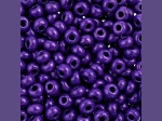 John Bead Czech Glass 6/0 Seed Beads Terra Intensive Purple 22 Grams