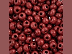 John Bead Czech Glass 6/0 Seed Beads Terra Intensive Brown 22 Grams
