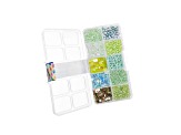 John Bead 10 Types Light Green Mix Sequins and Beads Kit