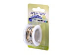 Artistic Wire 20 gauge Multicolor, Silver, Gold, Black, 4yd
