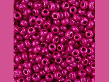 Picture of John Bead Czech Glass 8/0 Seed Beads Terra Intensive Pink 22 Grams