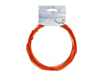 John Bead 12 Guage Orange Jewelry Aluminum Wire 30ft
