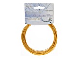 John Bead 18 Guage Gold Color Jewelry Aluminum Wire 30ft