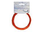 John Bead 18 Guage Orange Jewelry Aluminum Wire 30ft