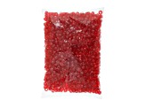 9mm Sparkle Crimson Plastic Pony Beads, 1000pcs