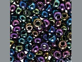 Czech Glass 2/0 Seed Beads Iris Mix 22 Gram Vial