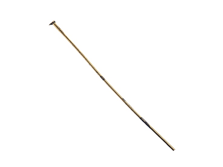 John Bead Must Have Findings 20 Gauge 2" Antique Gold Tone Iron Head Pins 60 Pieces